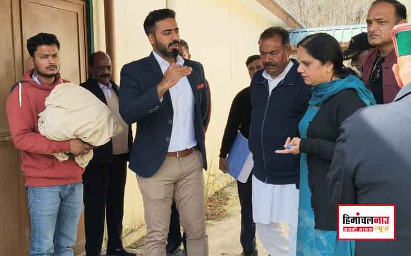 उपायुक्त ने ईसपुर में प्रस्तावित नशा निवारण एवं पुनर्वास केंद्र का किया निरीक्षण