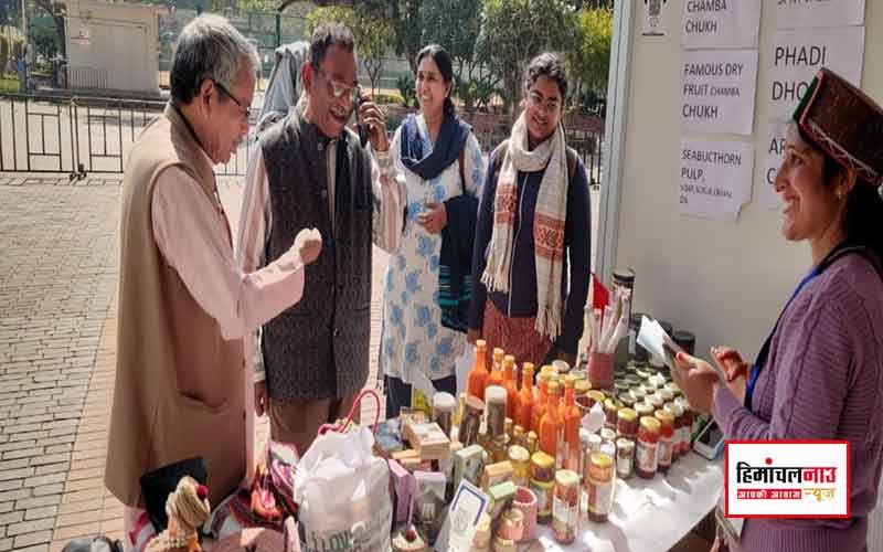 नई दिल्ली /आदि महोत्सव में चंबा के पारंपरिक उत्पादों की बढ़ती मांग
