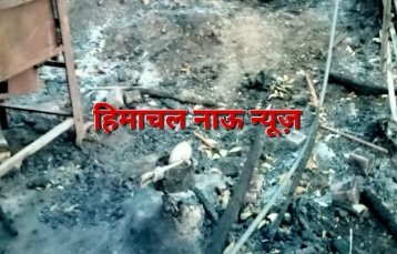 पच्छाद में झुग्गी में आग लगने से बुजुर्ग की दर्दनाक मौत