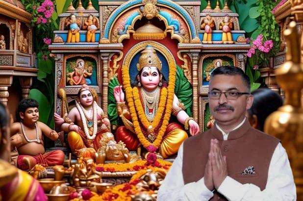 हनुमान जयंती: विधायक अजय सोलंकी ने दी शुभकामनाएं