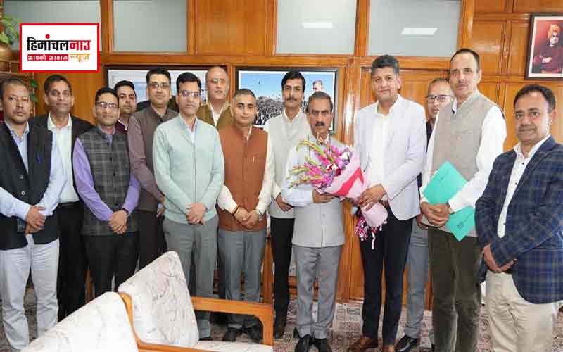 एचएएस अधिकारियों ने मुख्यमंत्री से की भेंट, सुशासन और पारदर्शिता का मिला संदेश