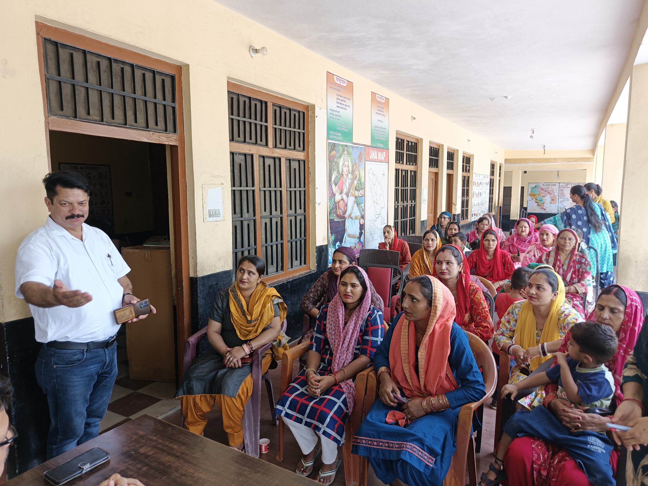 तलमेहड़ा स्कूल में रेडीनेस मेले का आयोजन, अभिभावकों और छात्रों ने लिया उत्साहपूर्वक भाग