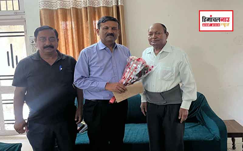 प्रधान मुख्य अरण्यपाल समीर रिसतोगी का नाहन में भव्य स्वागत समारोह आयोजित किया गया