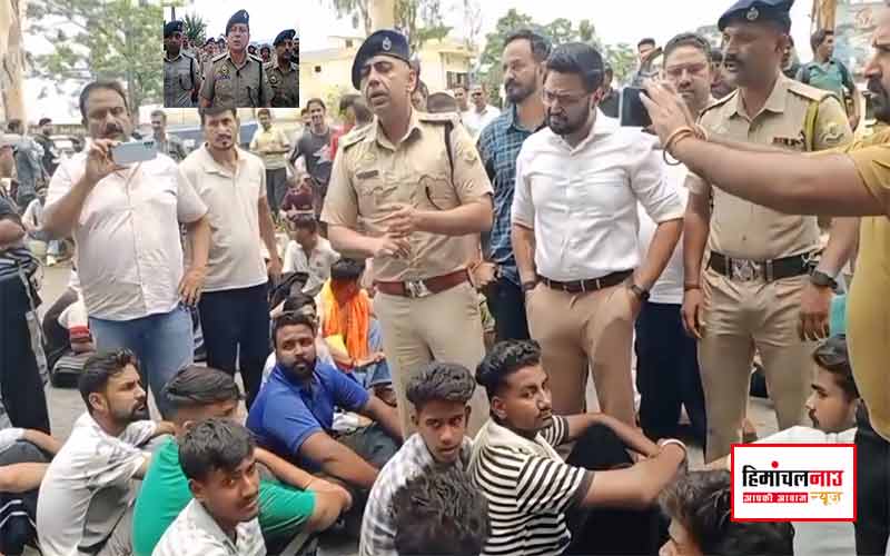 माजरा में अपहरण मामले को लेकर तनाव, पथराव में तीन पुलिसकर्मी घायल, एसपी ने मौके पर संभाली स्थिति