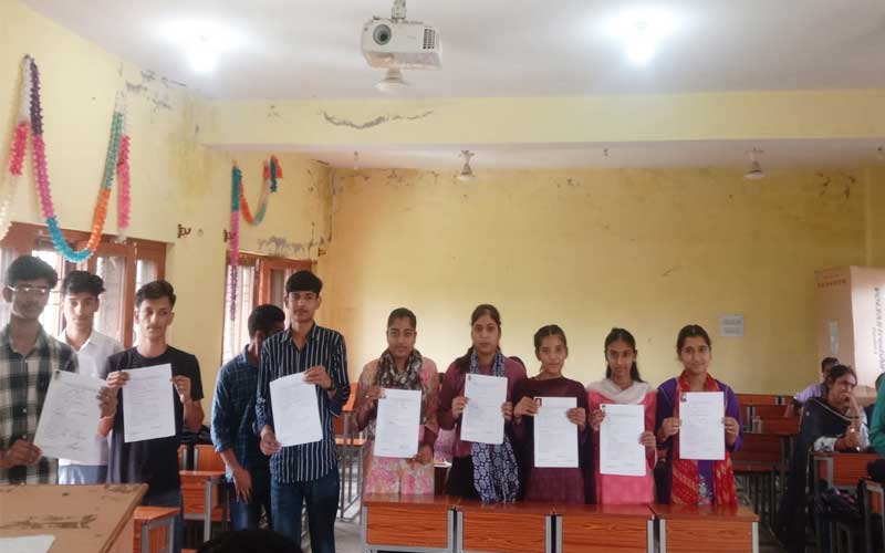 राजकीय महाविद्यालय चौकीमन्यार में 2025-26 सत्र हेतु एनएसएस इकाई का छात्र पंजीकरण सफलतापूर्वक संपन्न