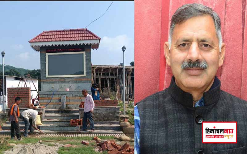 चंडीगढ़-मनाली मार्ग पर औहर के पास रूकमणी कुंड से संचालित प्याऊ बनेगा मिसाल