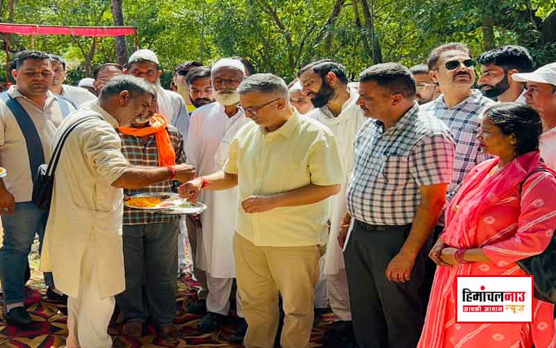 विधायक अजय सोलंकी ने मातर-भेड़ों को दी 16 करोड़ की सड़क की सौगात, नाहन से कम होगी दूरी