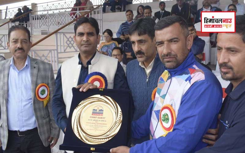 धर्मशाला में 40वीं राज्य स्तरीय अंडर-14 एथलेटिक्स प्रतियोगिता का शुभारंभ , 450 खिलाड़ी ले रहे भाग