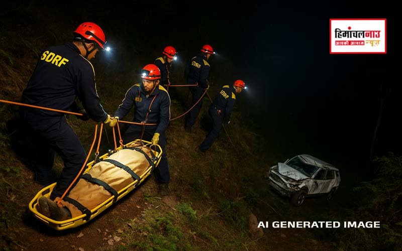 नैनीताल / कैंची धाम के पास बारातियों की SUV 60 मीटर खाई में गिरी, तीन की मौत एक घायल बचाया गया
