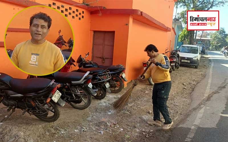 मिसाल बने प्रधान संदीपक तोमर, खुद झाड़ू उठाकर लिखी पंचायत की स्वच्छता कहानी, बने जिले के नंबर-1 लोकप्रिय प्रधान