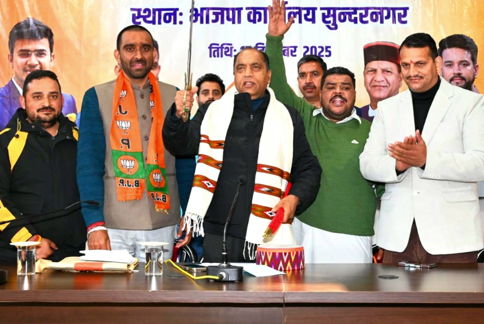 मंडी के जख्मों पर नमक छिड़क रही सुक्खू सरकार, तीन साल में एक भी जनहितैषी योजना नहीं ला पाई कांग्रेस: जयराम ठाकुर​