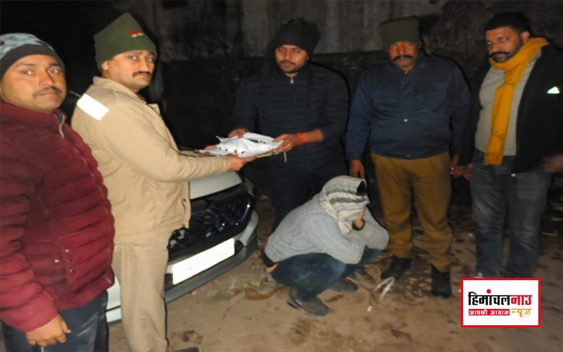 कालाआम्ब में नशीले कैप्सूल सप्लाई करते एक व्यक्ति गिरफ्तार , कार से दवाइयां बरामद