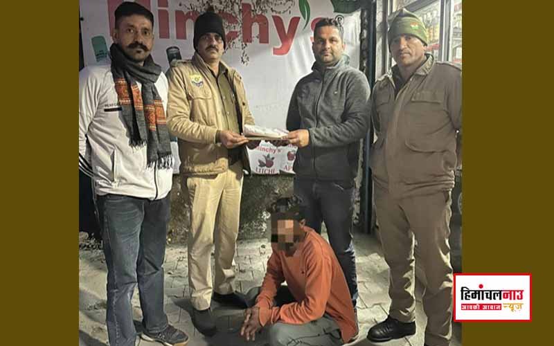 पांवटा साहिब में गुप्त सूचना पर पुलिस ने स्मैक के साथ युवक को किया गिरफ्तार