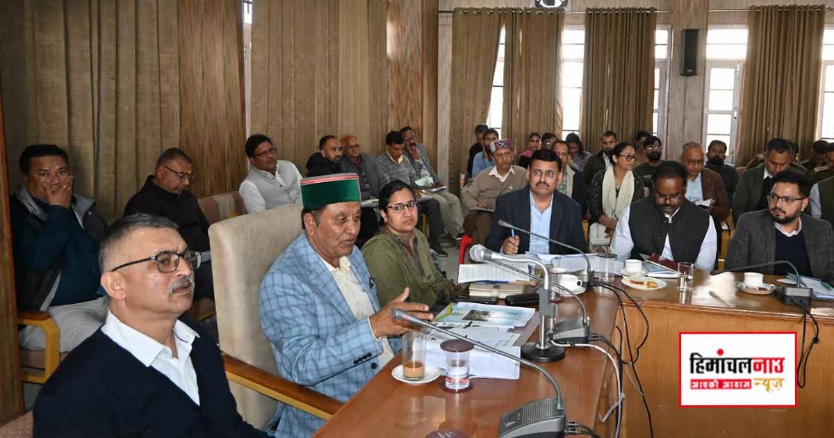 नाहन में मंत्री जगत सिंह नेगी की समीक्षा बैठक, वन अधिकार, राजस्व और आपदा राहत पर जोर