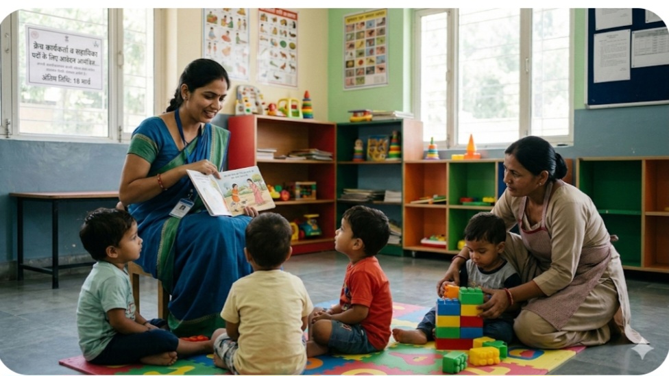 क्रेच कार्यकर्ता व सहायिका पदों के लिए 18 मार्च तक आवेदन आमंत्रित