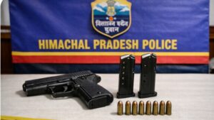 अवैध पिस्टल और 8 जिंदा कारतूस बरामद, 22 वर्षीय युवक गिरफ्तार