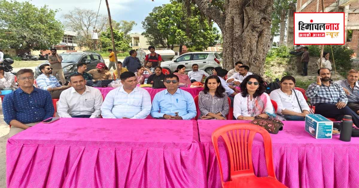 अंब में पशु मित्रों की भर्ती के लिए ग्राउंड टेस्ट हुआ, 46 अभ्यर्थी हुए शामिल