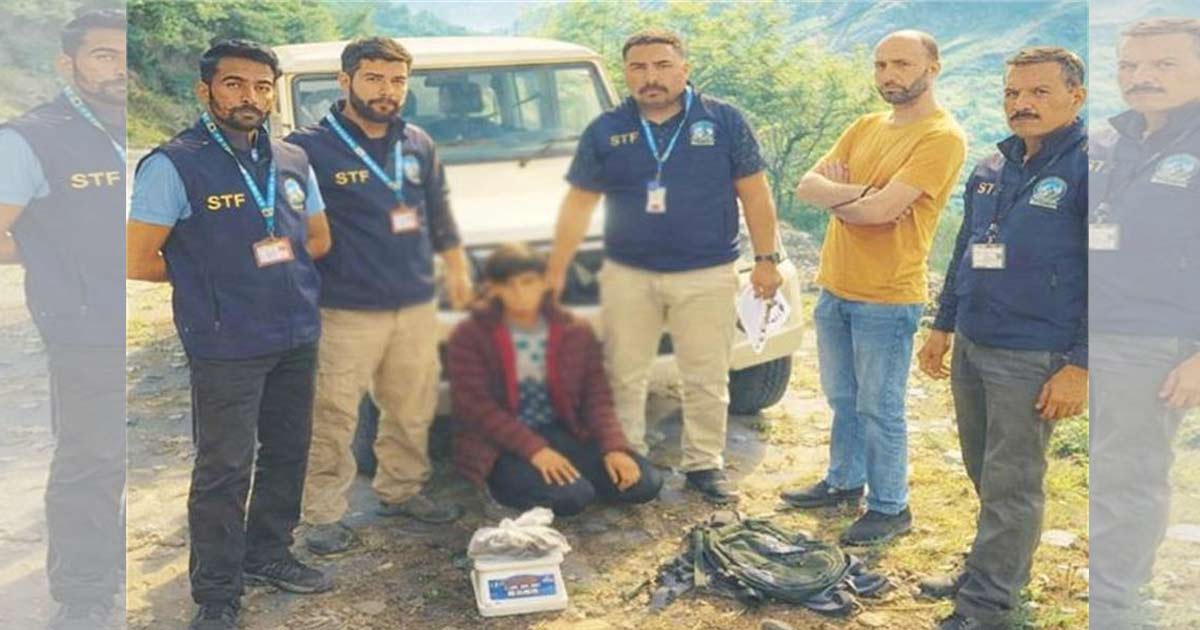 चम्बा / तीसा-खुशनगरी मार्ग पर युवक गिरफ्तार, 867 ग्राम चरस बरामद