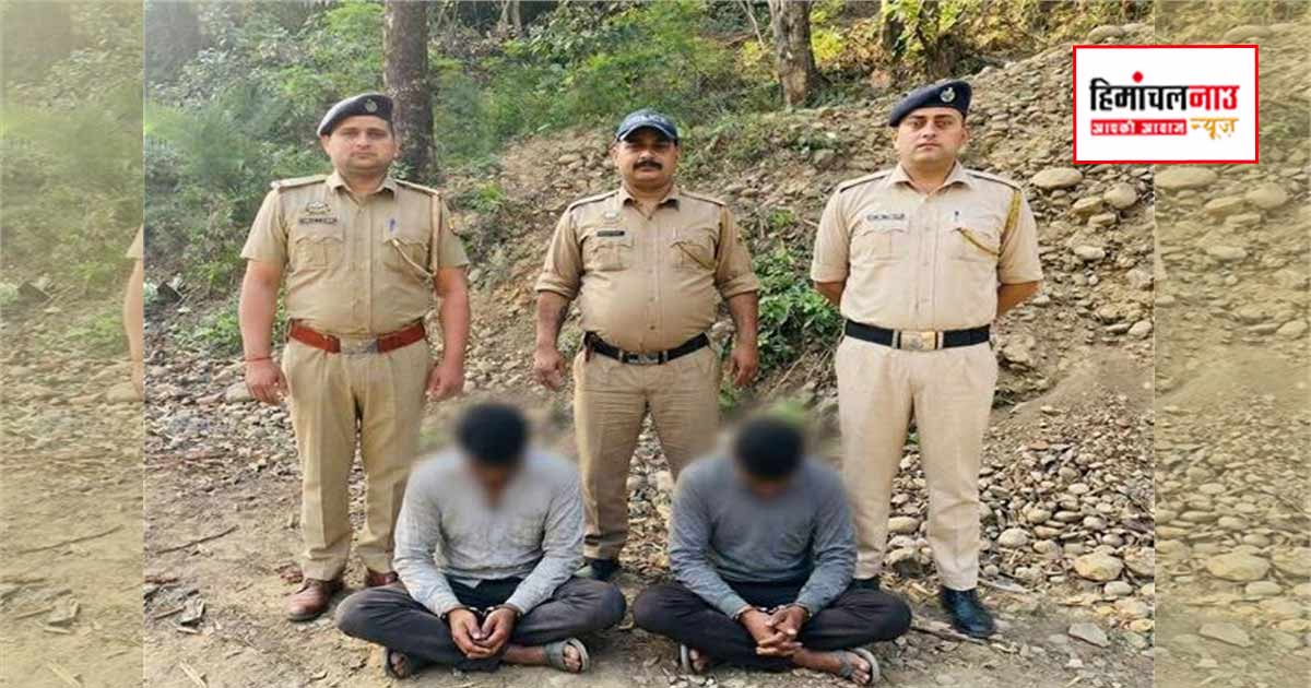 NDPS / नशा तस्करी मामले में पुलिस की कार्रवाई, चरस के साथ हमीरपुर के 2 युवक गिरफ्तार