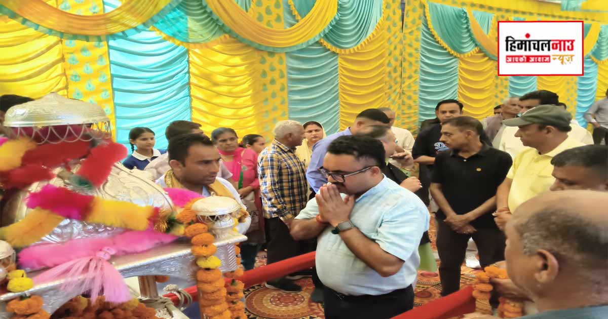 मां रेणुकाजी के दर पर पहुंचे भगवान परशुराम, भव्य शोभायात्रा के साथ जन्मोत्सव शुरू