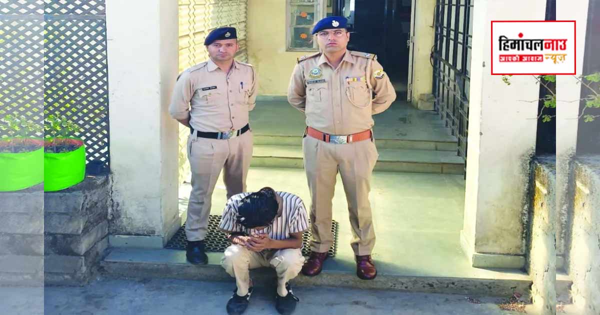 NDPS / शिमला में गेस्ट हाउस में दबिश के दौरान पंजाब का युवक 8.040 ग्राम चिट्टा सहित गिरफ्तार