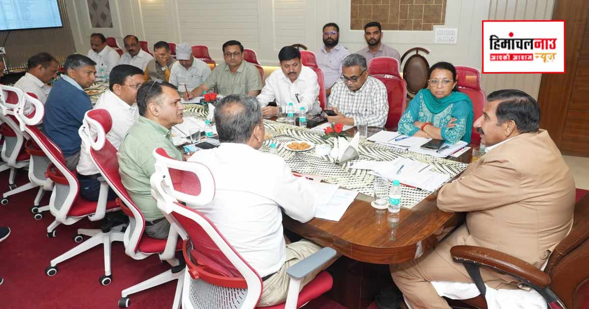 ऊना / पेयजल और सिंचाई परियोजनाओं को लेकर समीक्षा बैठक, 1000 करोड़ के कार्यों में तेजी के निर्देश