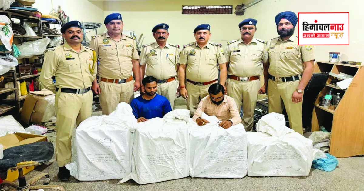 NDPS / बद्दी में 2.23 लाख से अधिक प्रतिबंधित गोलियां बरामद, संयुक्त कार्रवाई में दो आरोपी गिरफ्तार