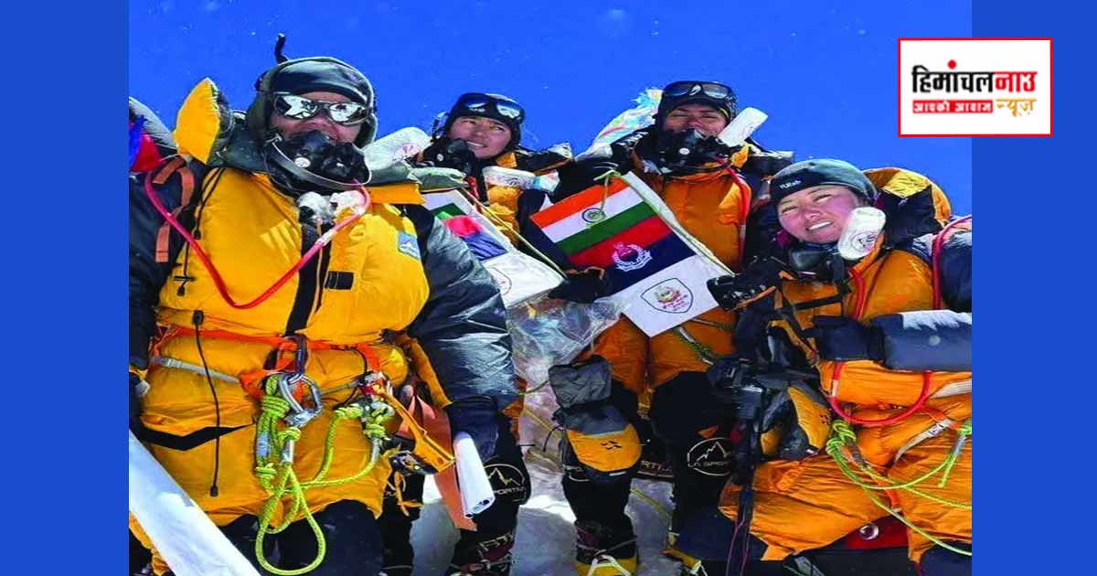 बीएसएफ की महिला जवानों ने माउंट एवरेस्ट अभियान सफलतापूर्वक पूरा कर दर्ज की उपलब्धि