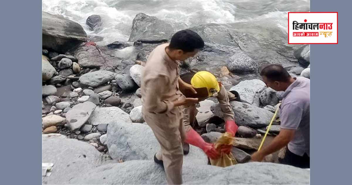 बबेली में ब्यास नदी किनारे मानव शरीर का कटा पैर मिला, पुलिस जांच में जुटी