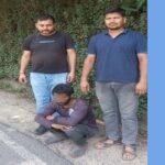 ठियोग से गिरफ्तार उद्घोषित अपराधी के मामले में पुलिस कार्रवाई