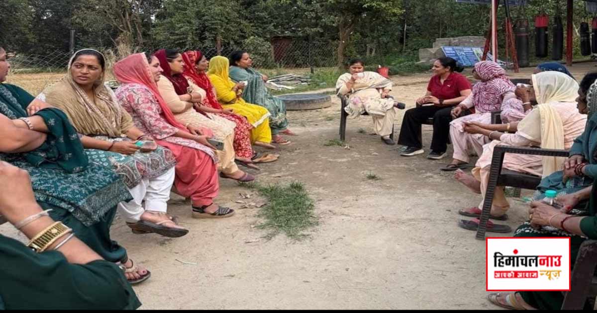 सरोज शर्मा घर-घर जाकर जनता से समर्थन मांग रही हैं विकास को बताया पहली प्राथमिकता
