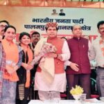 पालमपुर में कार्यकर्ताओं को संबोधित करते भाजपा प्रदेश प्रभारी श्रीकांत शर्मा
