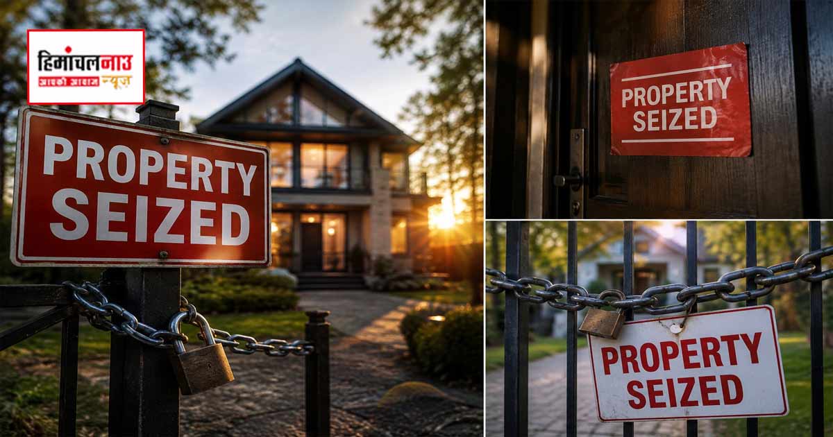 Property Seized / सिरमौर में एनडीपीएस मामले में कार्रवाई, 4.41 करोड़ रुपये की संपत्ति जब्त