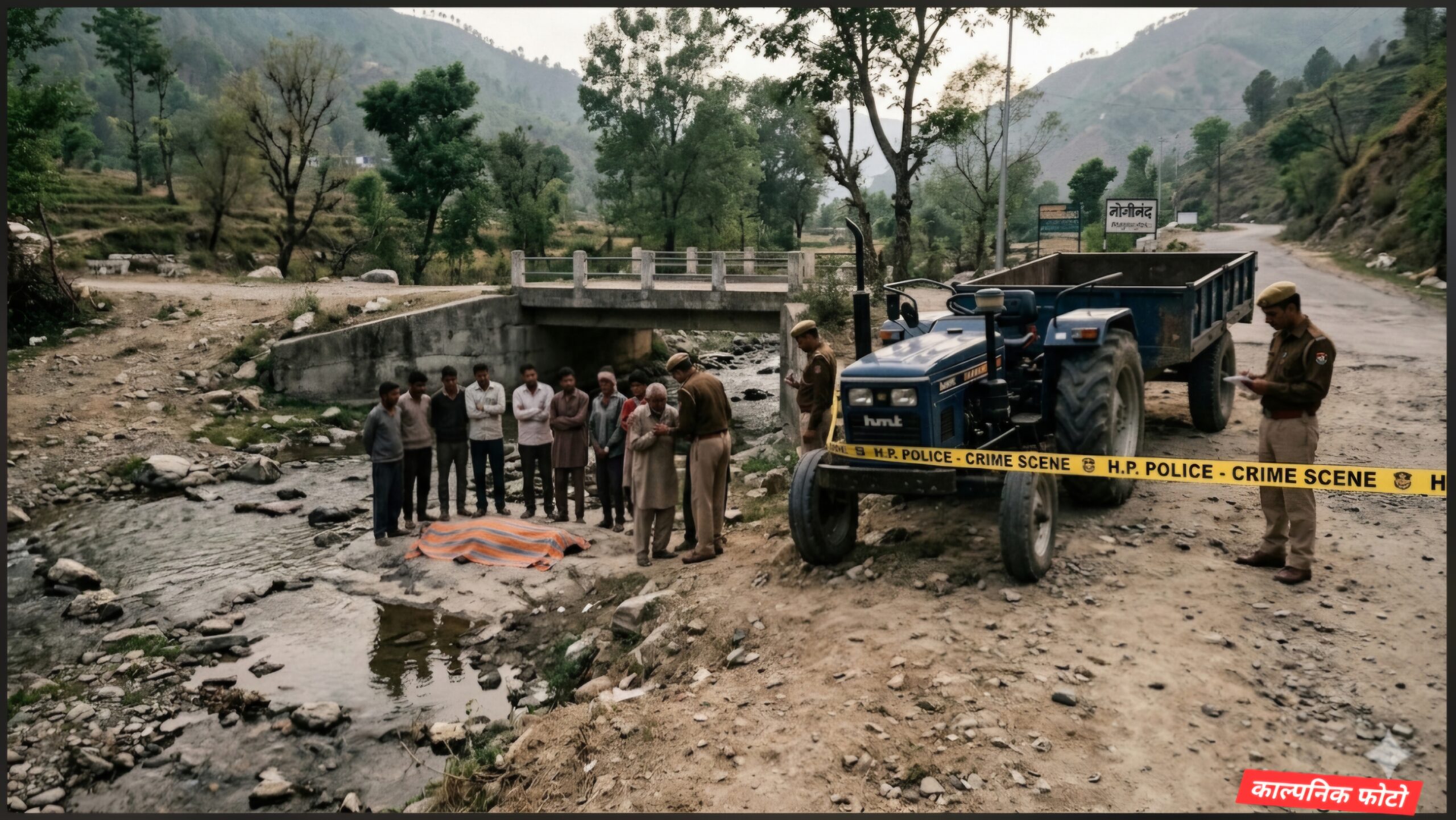 खाले में नहा रहे 11 वर्षीय मासूम को ट्रैक्टर ने कुचला, मौके पर मौत