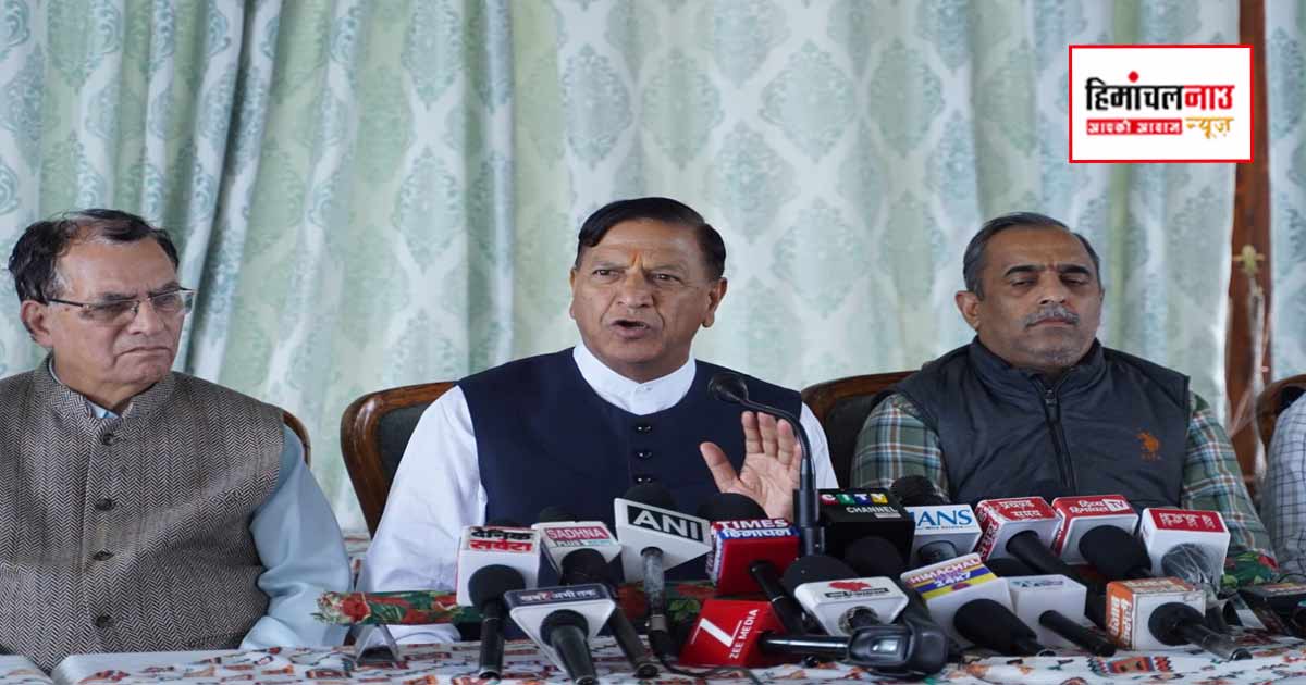 Politics / पंचायती राज से नगर निगम तक कांग्रेस का सफाया, जनता ने सुक्खू सरकार को नकारा : बिंदल