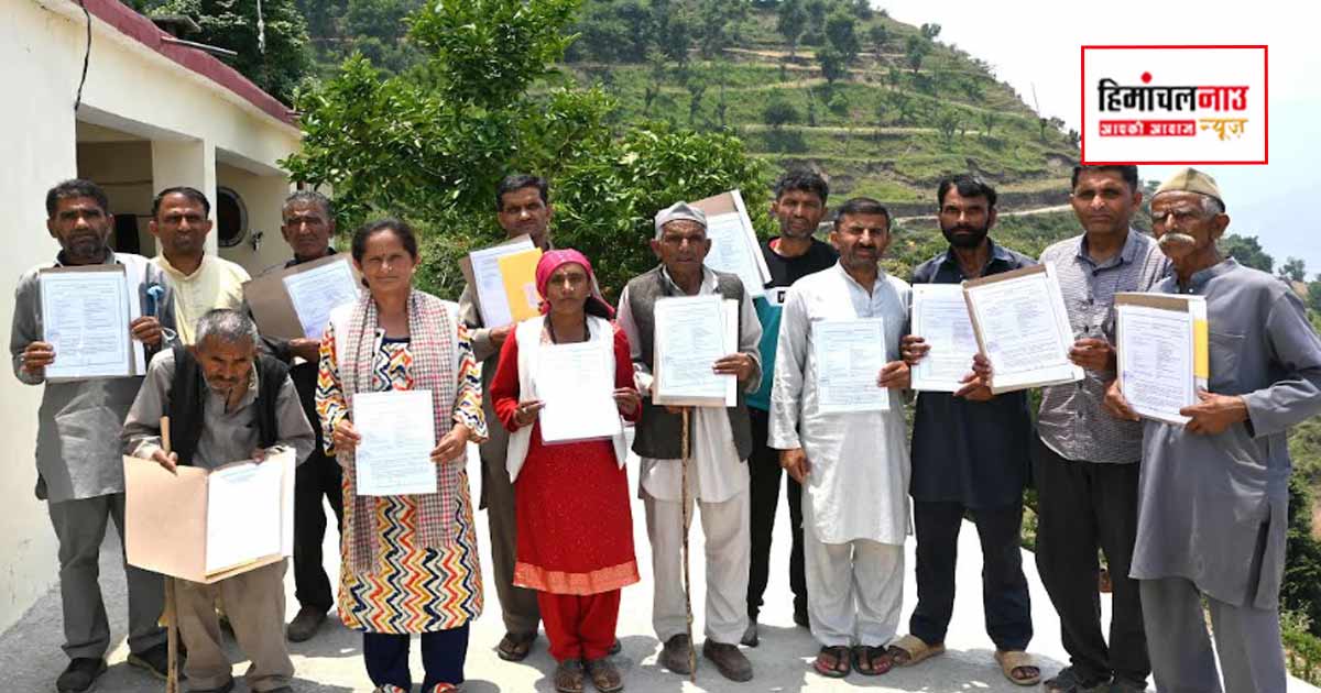 वन अधिकार अधिनियम के तहत सिरमौर में 28 पात्र परिवारों को भूमि एवं अन्य अधिकारों का लाभ