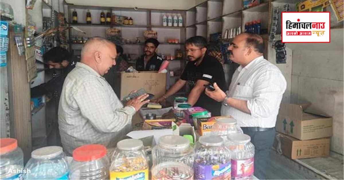 उड़न दस्ते ने पट्टा और लदरौर में किया निरीक्षण, कोटपा अधिनियम के तहत 13 चालान