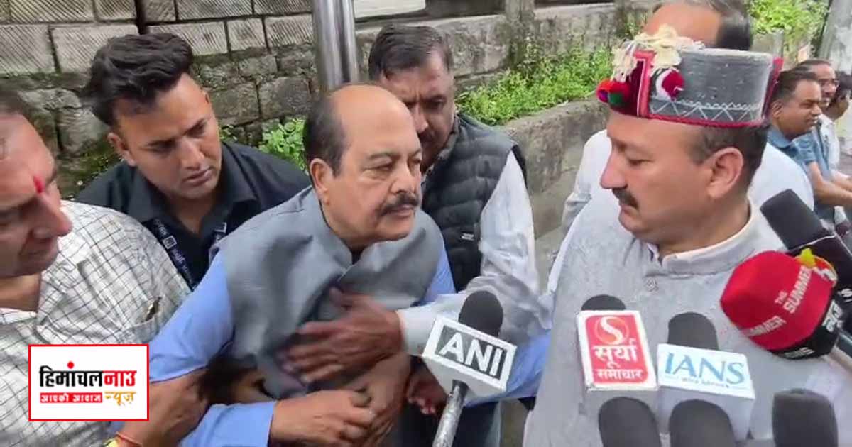 भाजपा कार्यक्रम के दौरान सांसद हर्ष महाजन की तबीयत बिगड़ी, आईजीएमसी में कराया गया स्वास्थ्य परीक्षण