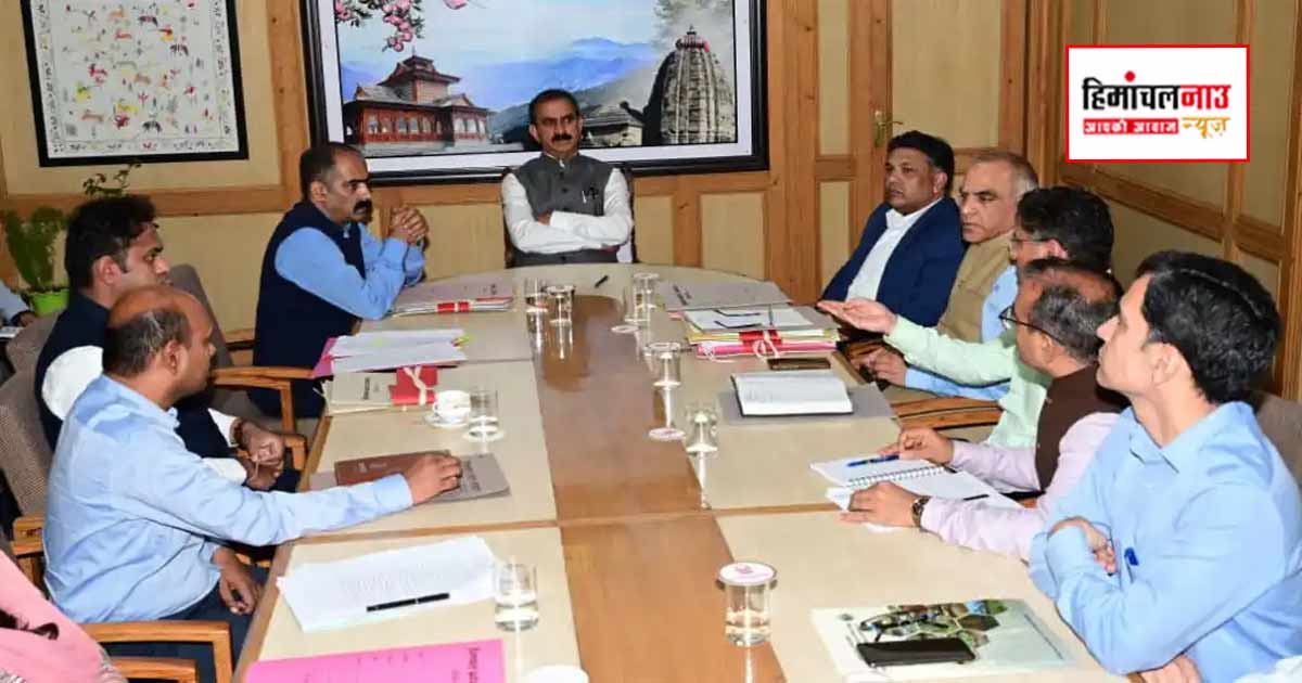 हिमाचल में 2183 सड़कों के लिए वन भूमि हस्तांतरण योजना, मुख्यमंत्री ने दिए निर्देश