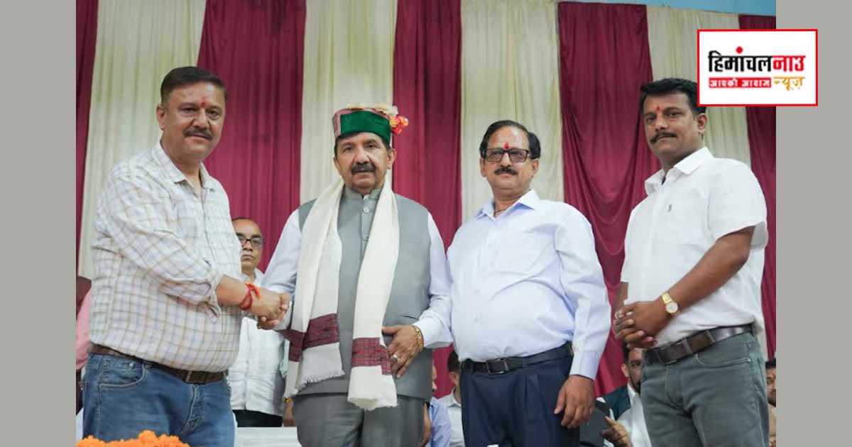 कसौली में 225 करोड़ रुपये की सिंचाई और पेयजल योजनाओं का कार्य अंतिम चरण में: मुकेश अग्निहोत्री