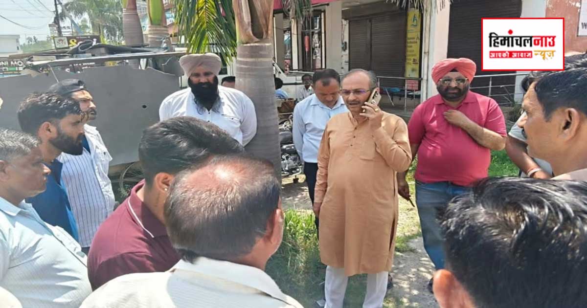 लाल सिंगी के लोगों ने अधूरे नाले को लेकर उठाई आवाज, जिलाधीश को सौंपा शिकायत पत्र