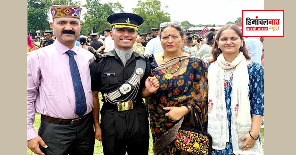 नगरोटा सूरियां के कुनाल जग्गी भारतीय सेना में लैफ्टिनेंट बने, आईएमए से प्राप्त किया कमीशन