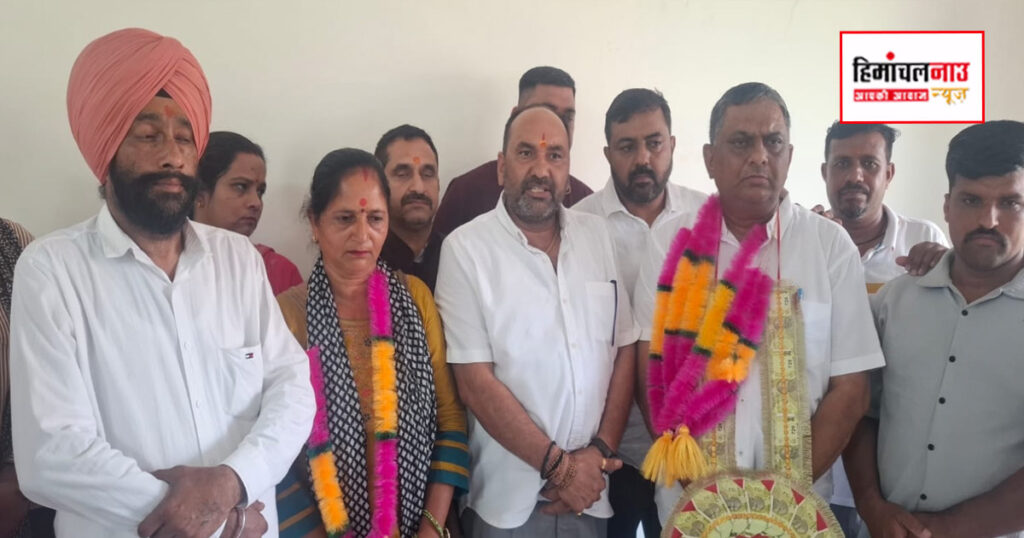 नाहन पंचायत समिति के अध्यक्ष और उपाध्यक्ष का चुनाव