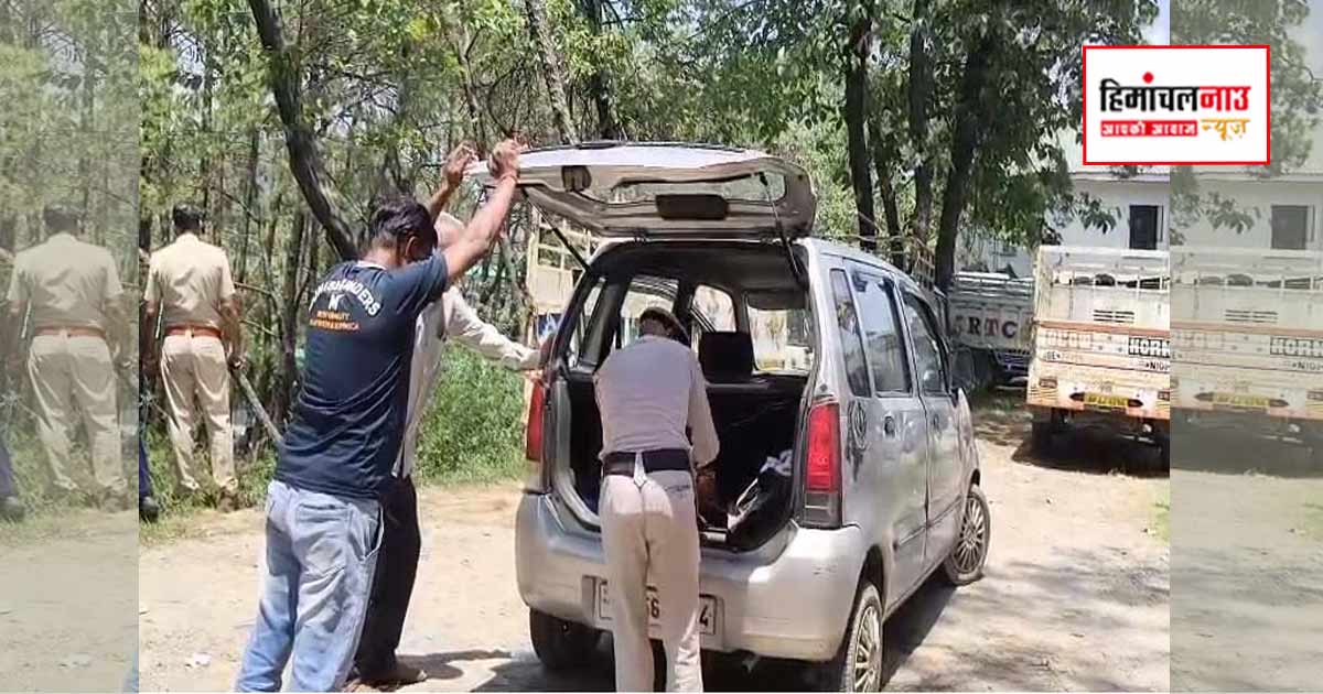 Crime / नाकाबंदी के दौरान पकड़ी गई चोरी की कार, चालक सहित तीन व्यक्ति फरार