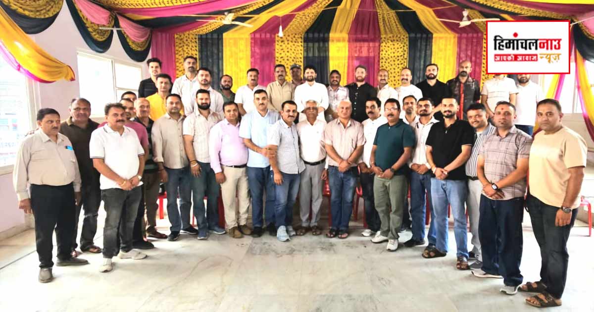 राजगढ़ व्यापार मंडल की नई कार्यकारिणी गठित, राजेंद्र ठाकुर बने अध्यक्ष
