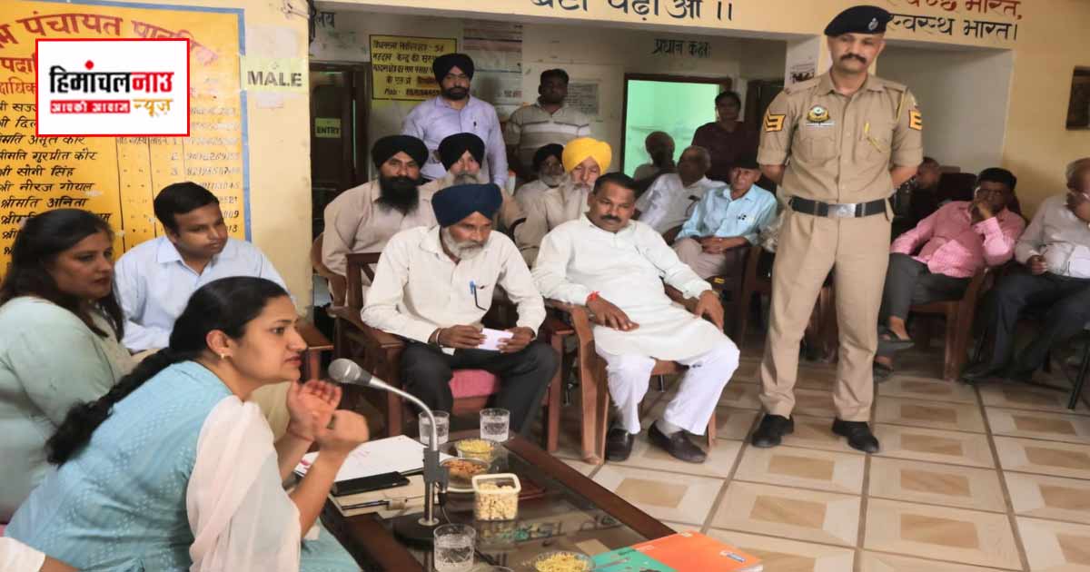 सिरमौर की 20 पंचायतों में नशा निवारण समितियों की बैठकें, हजारों लोगों ने ली एंटी-चिट्टा ई-शपथ