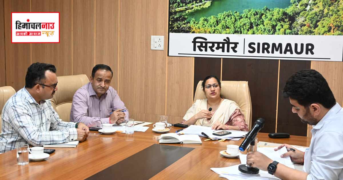 मानसून से पहले अलर्ट मोड पर सिरमौर प्रशासन, एक जुलाई से तैनात होगी एनडीआरएफ की टीम