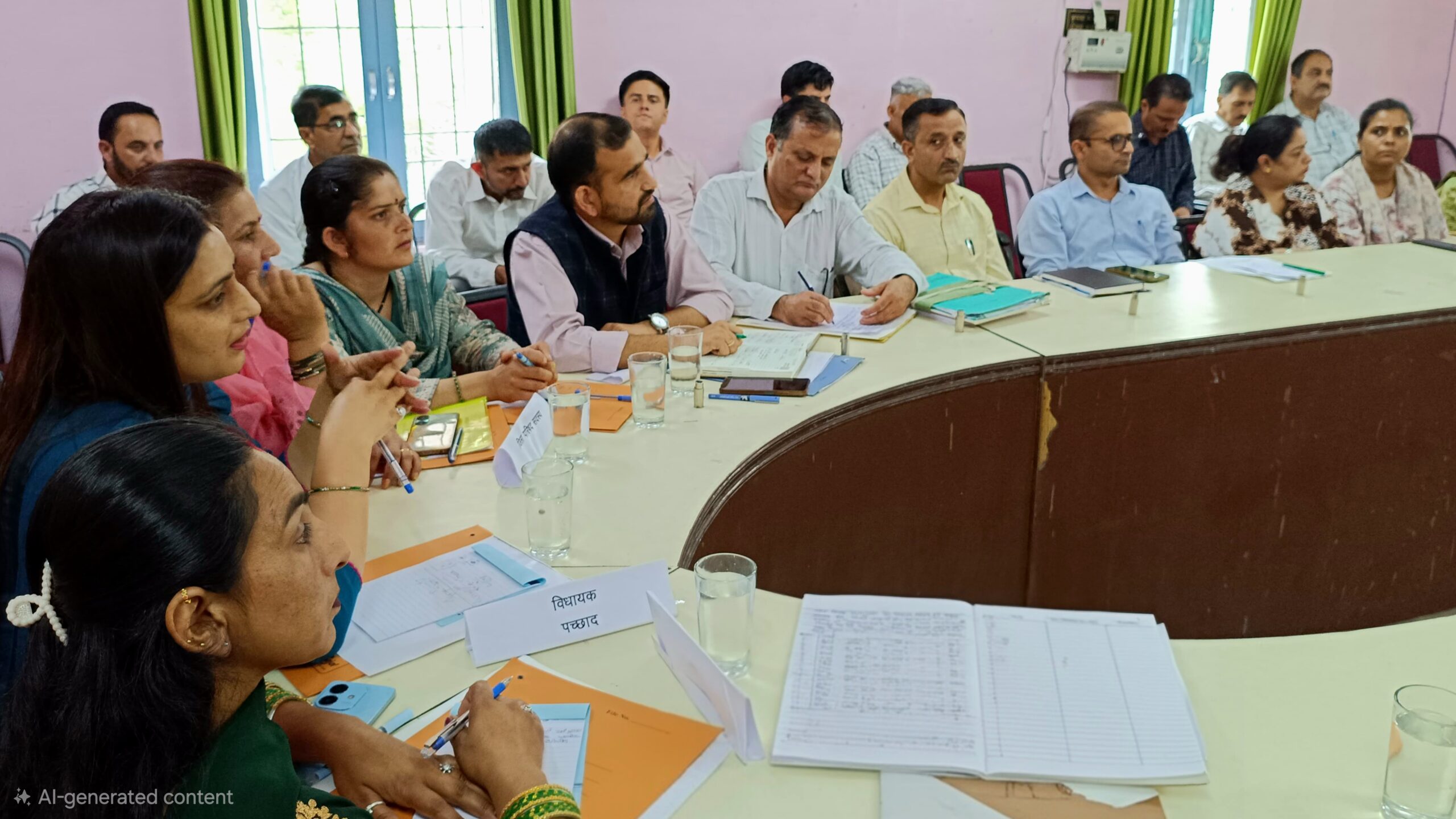 पंचायत समिति राजगढ़ की पहली सामान्य बैठक में विकास कार्यों पर मंथन, अधिकारियों को समस्याओं के त्वरित समाधान के निर्देश