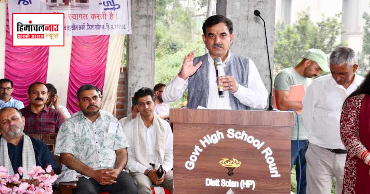 अर्की में 15 लाख रुपये के एम्बुलेंस मार्ग का शिलान्यास, विधायक संजय अवस्थी ने विकास कार्यों की जानकारी दी