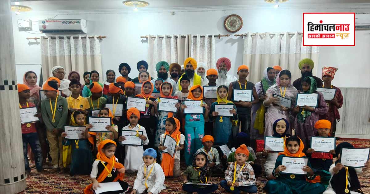 गुरुद्वारा नानक दरबार बद्रीपुर में संपन्न हुआ 15 दिवसीय गुरमत प्रशिक्षण शिविर